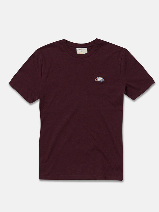 CAM T-SHIRT RED BROWN