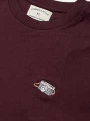 CAM T-SHIRT RED BROWN