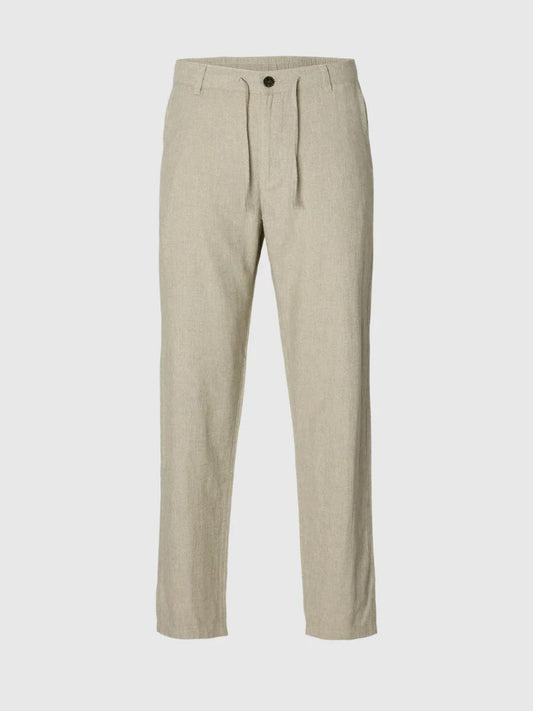 LINEN PANT OATMEAL