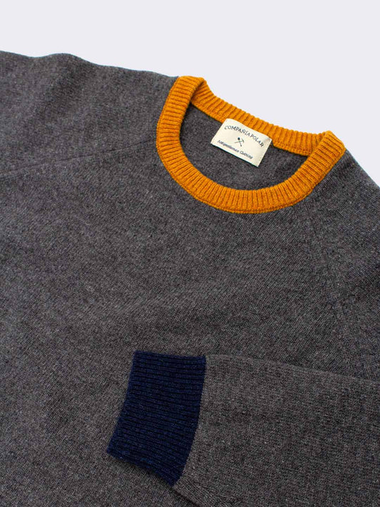 LAMBSWOOL 3 TONE GREY