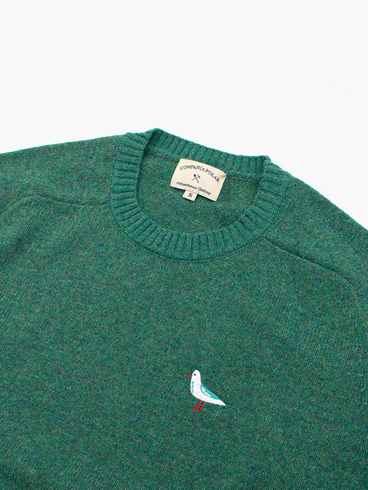 SEAGULL SWEATER GREEN