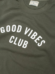 VIBES SWEATSHIRT OLIVE