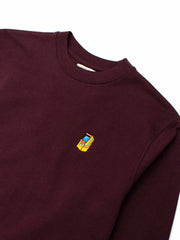 ARCADE SWEATSHIRT RED BROWN