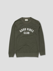 VIBES SWEATSHIRT OLIVE