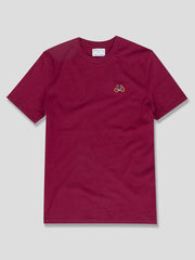 BIKE T-SHIRT BURGUNDY