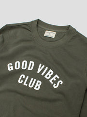 VIBES SWEATSHIRT OLIVE