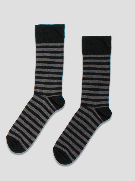 CALCETIN STRIPES GREEN THIN