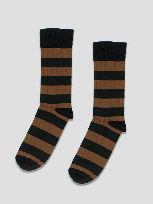 CALCETIN STRIPES GREEN