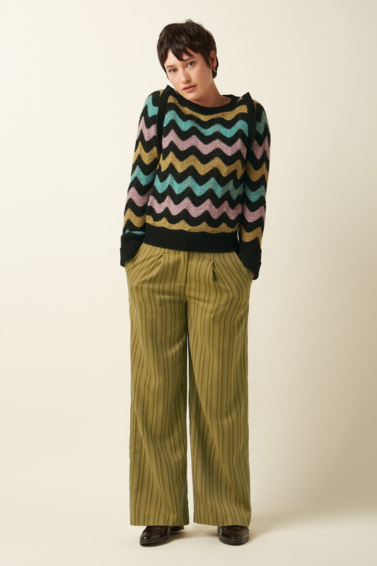 AURELIA TOP BOTANY BLACK