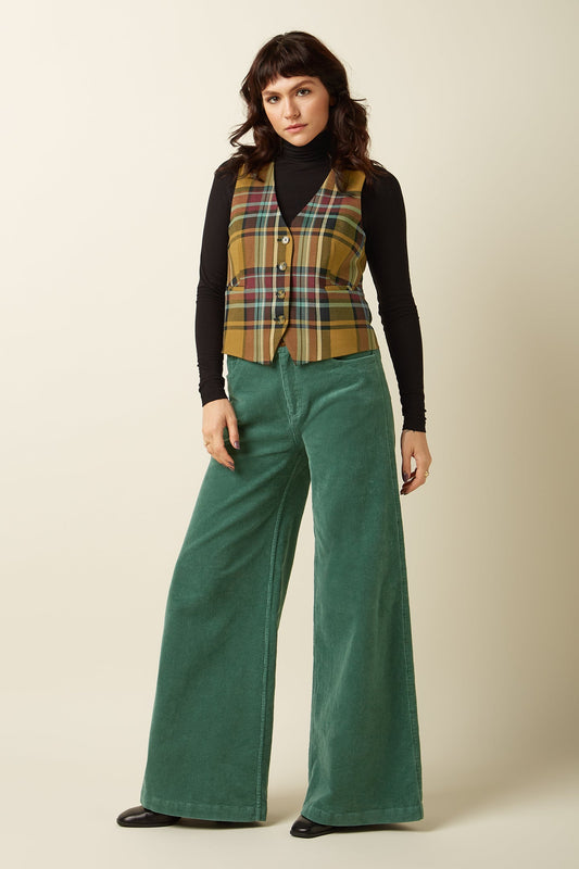 PEPPA PANTS CORDUROY GREEN