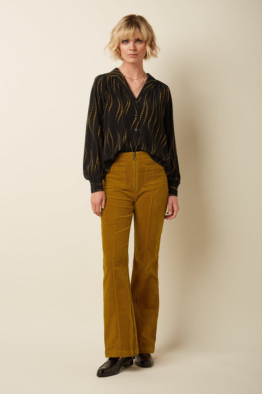 CHRIS ZIP PANTS CORDUROY