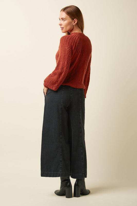 MELODY SAILOR PANTS ROCK DENIM