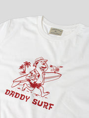 DADDY SURF T-SHIRT RED