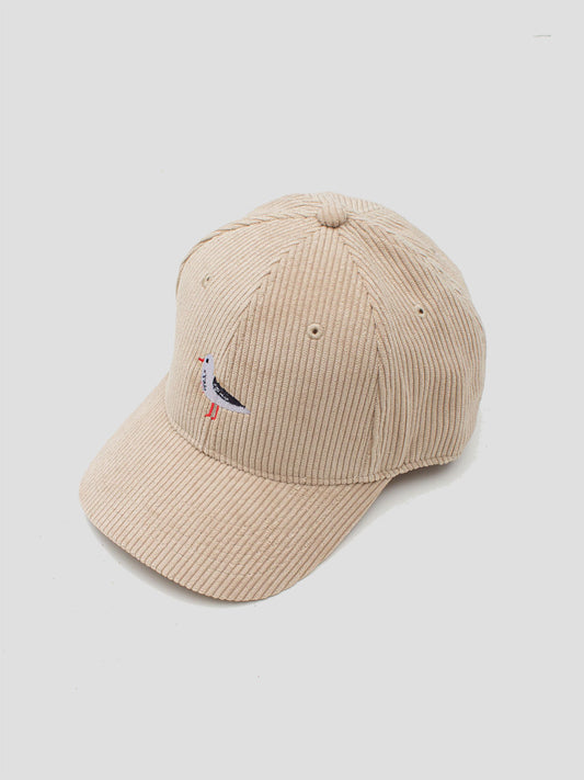 BIRD CAP CORDUROY STONE