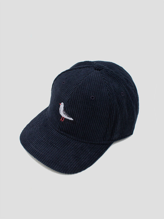 BIRD CAP CORDUROY NAVY