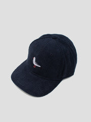 BIRD CAP CORDUROY NAVY