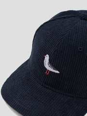 BIRD CAP CORDUROY NAVY