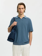 MATTIS POLO BLUE MIRAGE