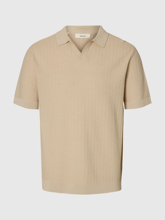 MATTIS POLO OATMEAL