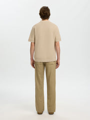 MATTIS POLO OATMEAL