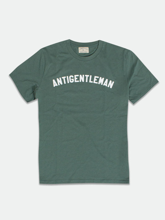 ANTIGENTLEMAN T-SHIRT GREEN