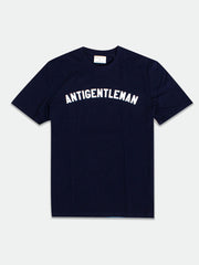 ANTIGENTLEMAN T-SHIRT NAVY