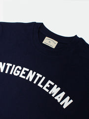 ANTIGENTLEMAN T-SHIRT NAVY