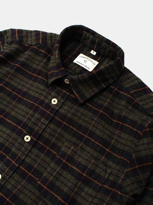 ROAD SHIRT ORANGE CHECK