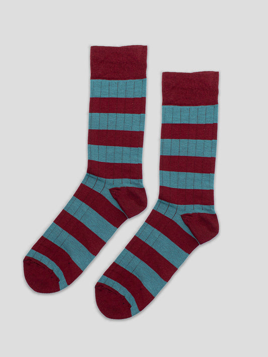 CALCETIN BLUE STRIPE