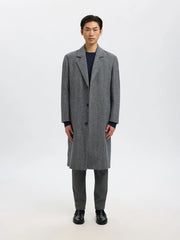 TRAY MERINO CREW NECK NAVY