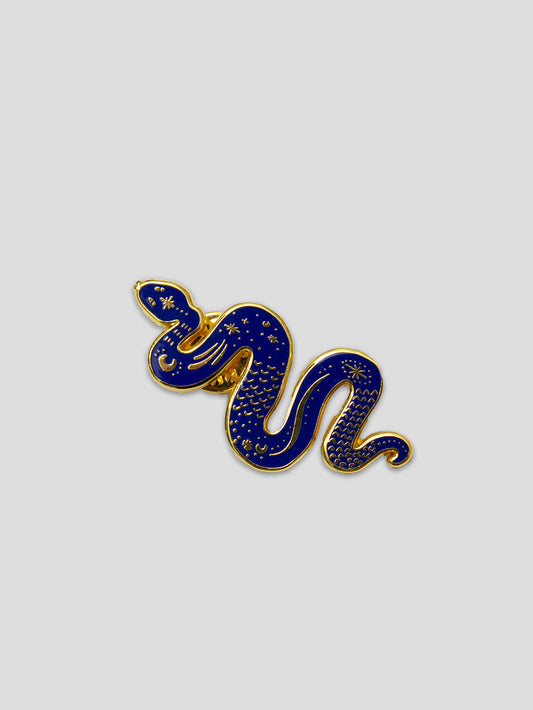 PIN SERPIENTE AZUL