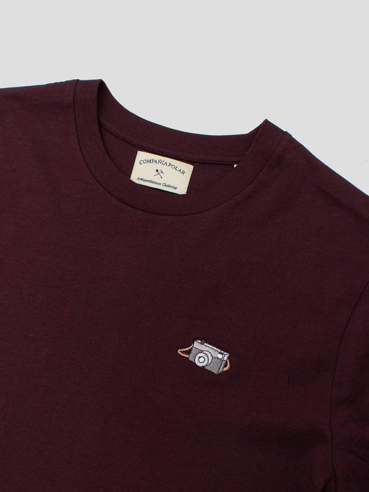 CAM T-SHIRT RED BROWN