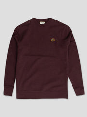 BIKE SWEATSHIRT RED BROWN