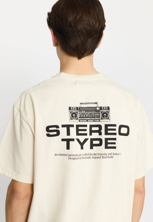 STE T-SHIRT OFF WHITE