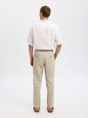 LINEN PANT OATMEAL