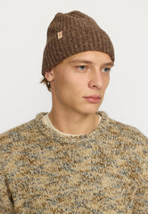 BEANIE RVLT AW25 BROWN