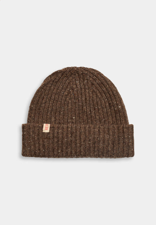 BEANIE RVLT AW25 BROWN