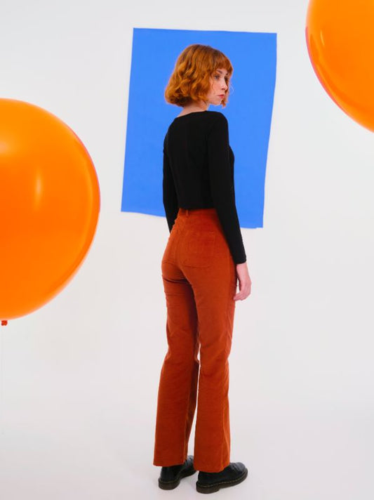 PANTALÓN CECILIA MARRON