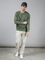 WASHED SWEATSHIRT KHAKI