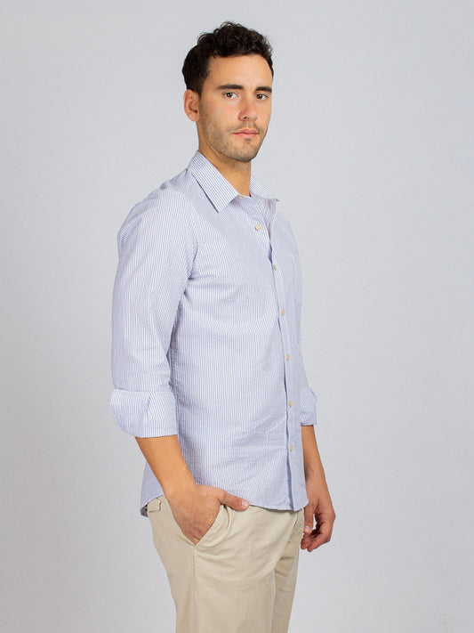 CITY SHIRT SEERSUKER SUMMER