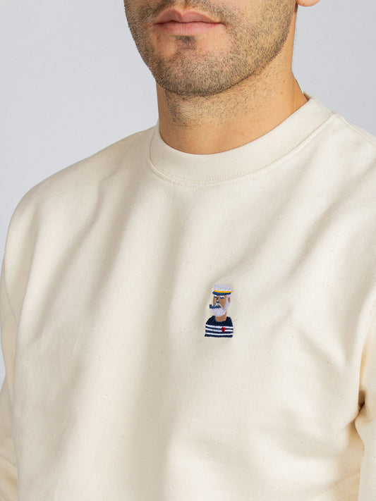 CAPTAIN SWEATSHIRT NATURAL