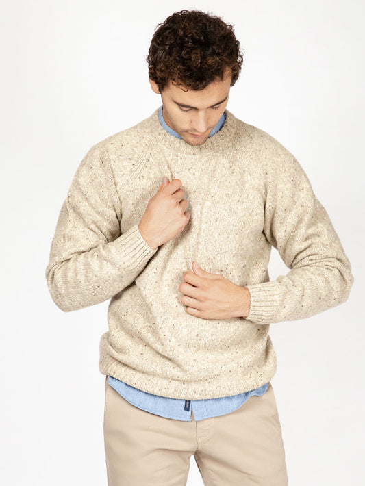 NEP SWEATER BEIGE