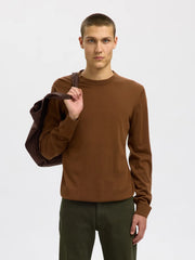 TRAY MERINO CREW NECK SOFT SILT