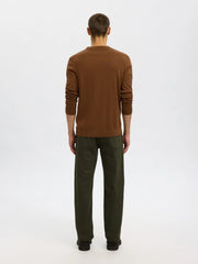 TRAY MERINO CREW NECK SOFT SILT