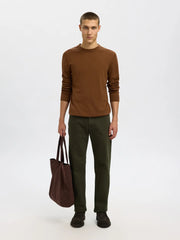 TRAY MERINO CREW NECK SOFT SILT