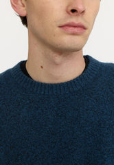 KNIT SWEATER 6537 BLUE