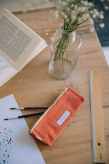 Estuche naranja