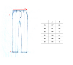 ULISES PANT PRUSSIAN BLUE