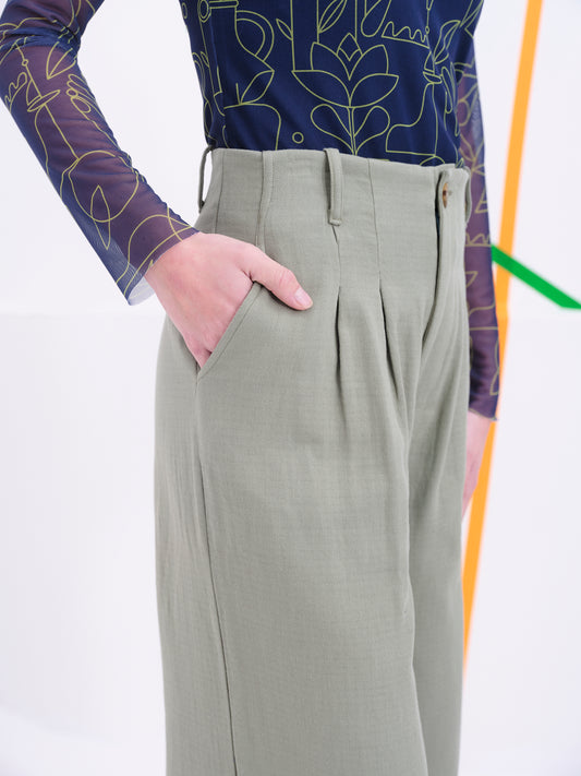 PANTALON BUÑUEL VERDE