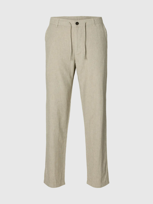 LINEN PANT OATMEAL